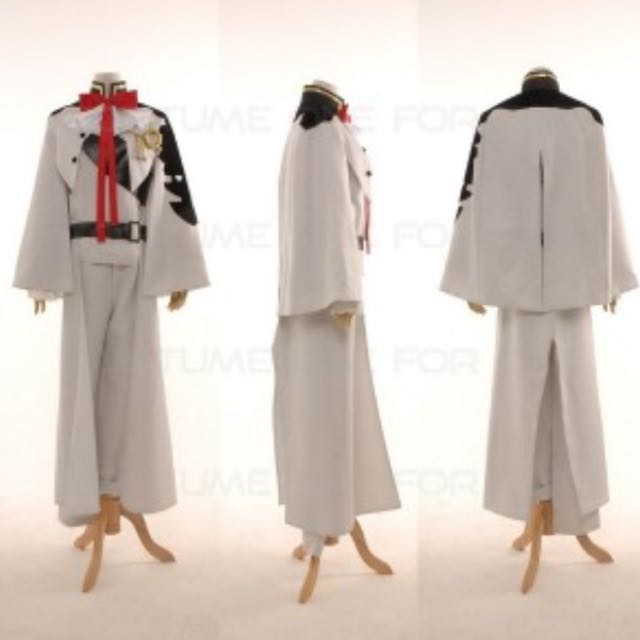 Get Wallpaper Owari No Seraph Ferid Bathory Cosplay Costume Full Set Wig Sales Free