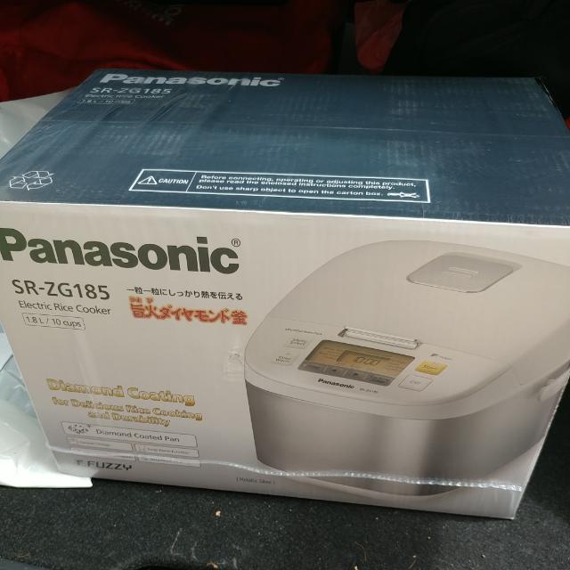 Panasonic SRZG185 1.8L (10cup) Rice Cooker, TV & Home Appliances