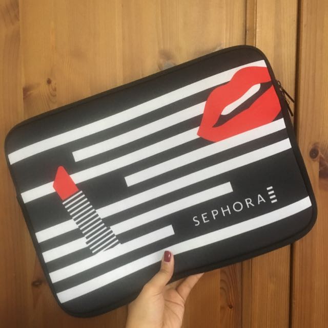 Sephora Laptop Case, Beauty & Personal Care, Face, Makeup on Carousell