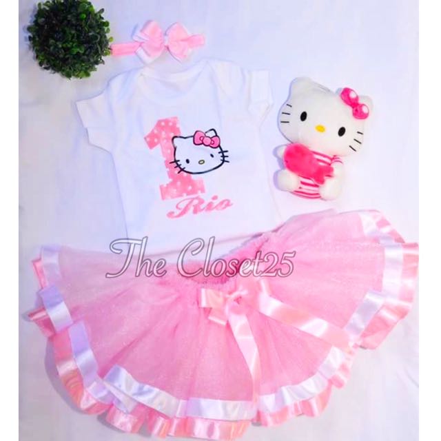 hello kitty tutu set