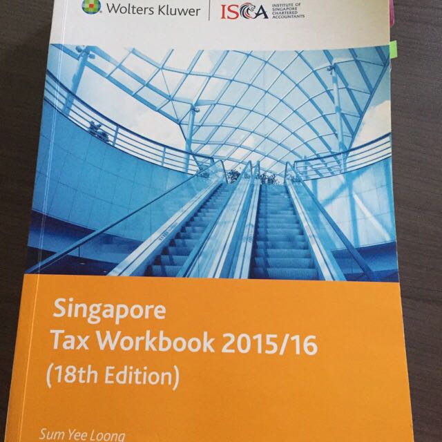 Singapore Tax Workbook AND Tax Act, Hobbies & Toys, Books & Magazines, Textbooks on Carousell