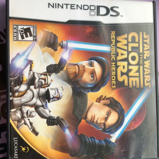 star wars the clone wars republic heroes ds