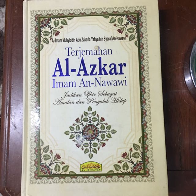 Terjemahan Al Azkar Imam An Nawawi Books Stationery Books On Carousell