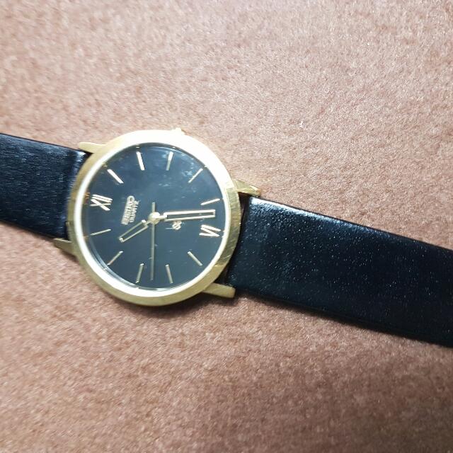 Vintage Seiko Super Slim Men Quartz Watch(NOS)., Women's Fashion, Watches &  Accessories, Watches on Carousell