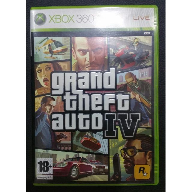 Xbox 360 Grand Theft Auto Iv Toys Games Video Gaming Video