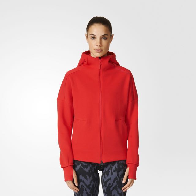 Adidas zne hoodie red clearance