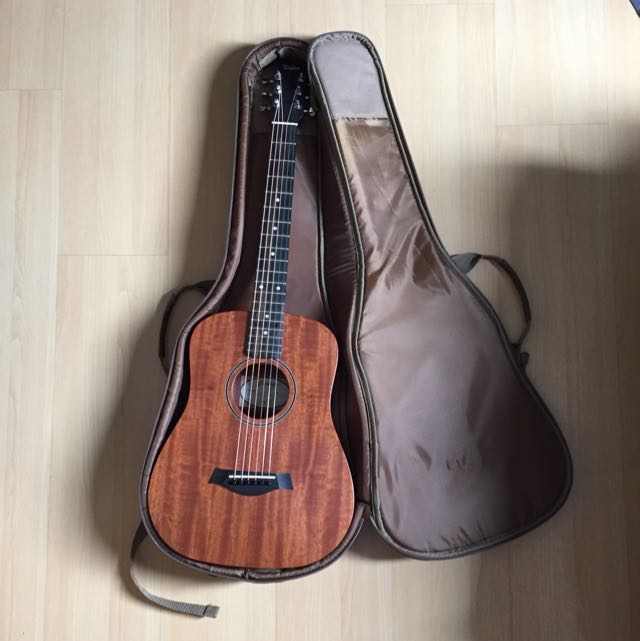 Baby Taylor Mahogany Hobbies Toys Music Media Musical Instruments On Carousell