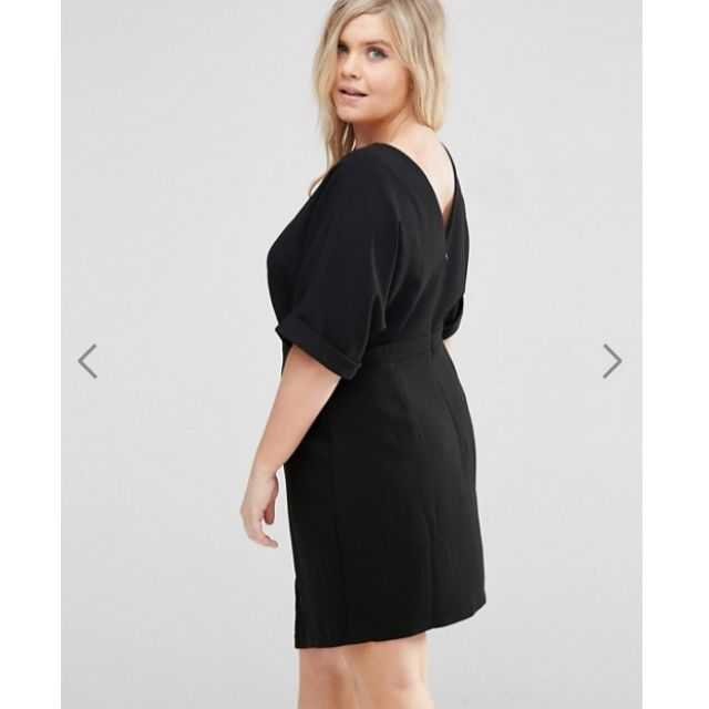 Asos curve wiggle dress top