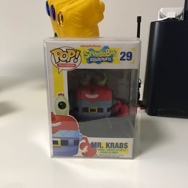 mr krabs pop funko