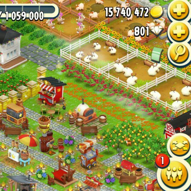 Hayday Hay Day Account Level 132 Toys Games Video Gaming Video Games On Carousell - hay day roblox