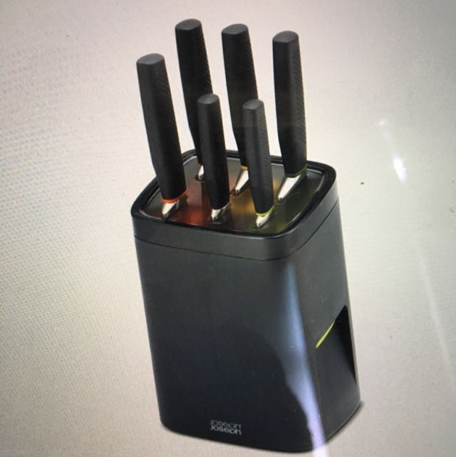 Joseph Joseph Lockblock Steel Knife Set 6Pieces, TV & Home Appliances, Kitchen Appliances