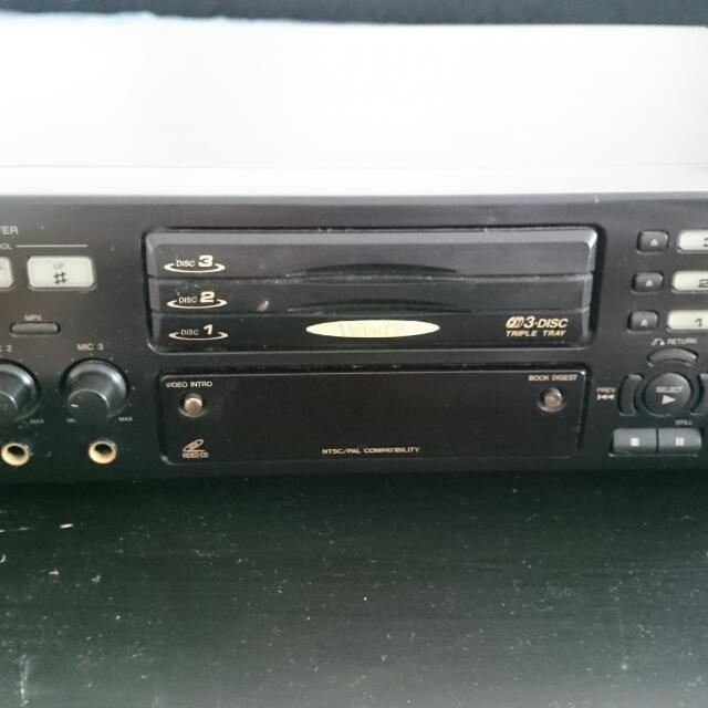 JVC XLMV303 Video CD Player With Karaoke Function, TV & Home