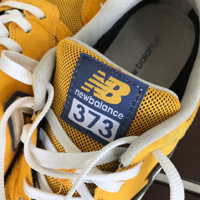 New balance deals 373 yellow