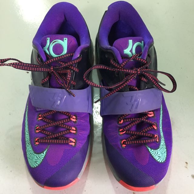 purple kevin durant shoes