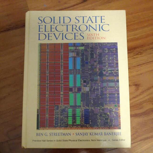 Solid State Electronic Devices by Streetman and Banerjee, Hobbies ...