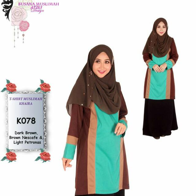 Tshirt Muslimah Atief Design Women S Fashion Clothes Tops On Carousell