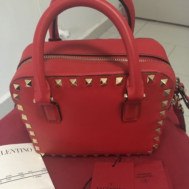 Valentino Sling Bag, Luxury, Bags & Wallets on Carousell