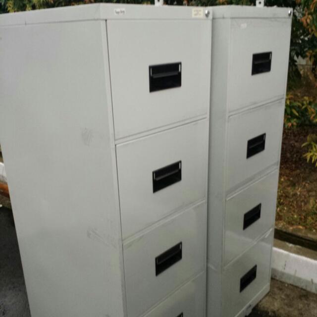 Vertical Lateral Filing Cabinet With Lock Furniture Shelves Drawers On Carousell
