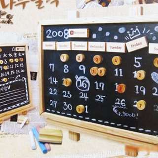 magnetic calendar message board
