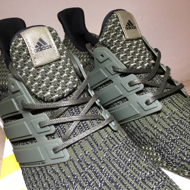 Adidas Ultraboost 3.0 LTD Military Green UK9.5 US10 Men s Fashion Footwear Sneakers on Carousell
