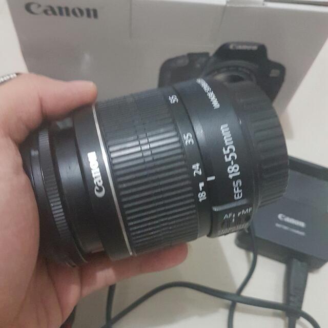 canon eos 650d kit second