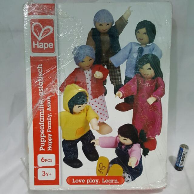 hape wooden dolls