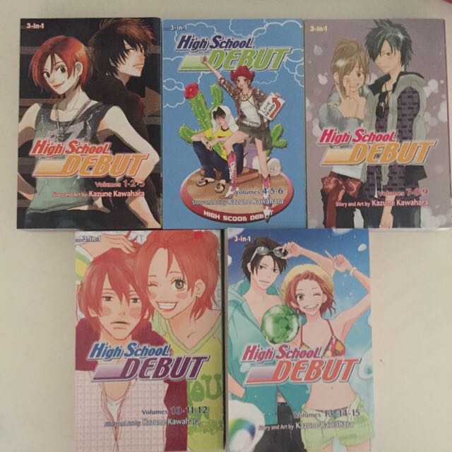 High School Debut Manga Books Stationery Comics Manga On