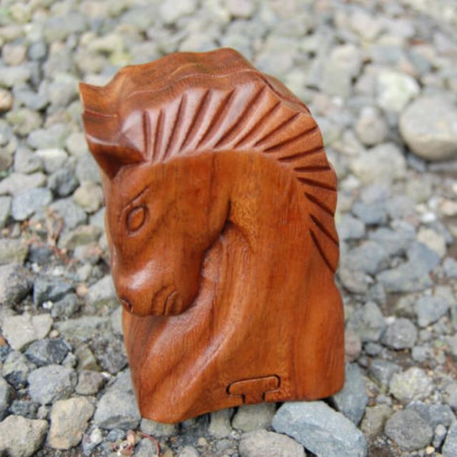 Kotak Perhiasan Kayu Magic Box Motif Kepala Kuda Desain Kerajinan Tangan Barang Aksesoris Kerajinan Di Carousell