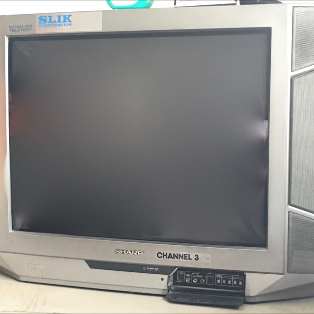 Perfect Picture And Sound 29 Inch Sharp Crt Tv Nicam Model 29a Sx5 With Remote Control 8