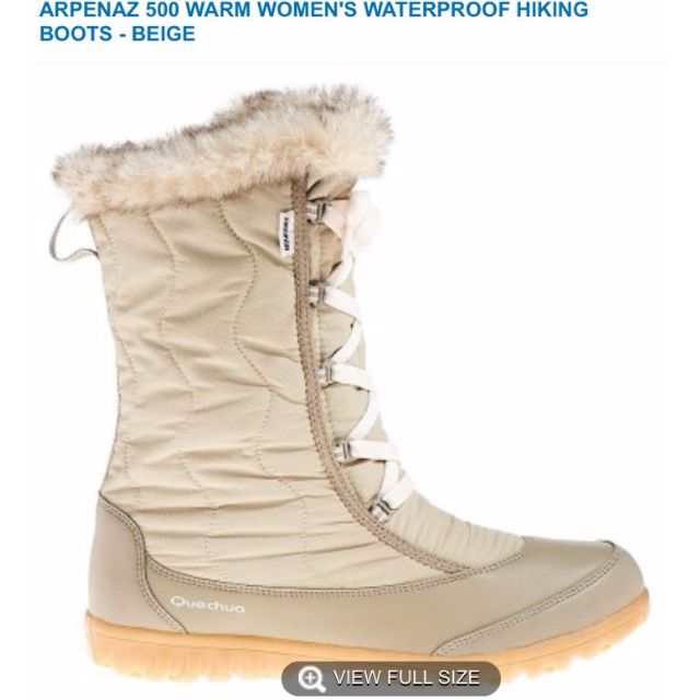 decathlon womens snow boots