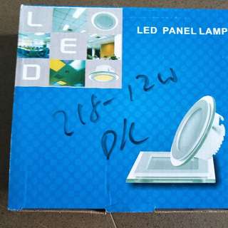 ROUND LED PANEL LAMP $15 (EACH)