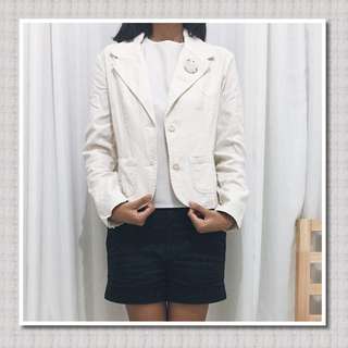Mango Canvas Blazer