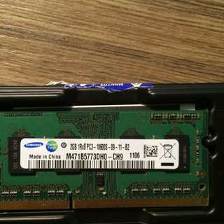 蘋果電腦原廠記憶體2G DDR1066