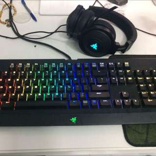 Razer Black Widow Chroma & Razer Kraken Chroma