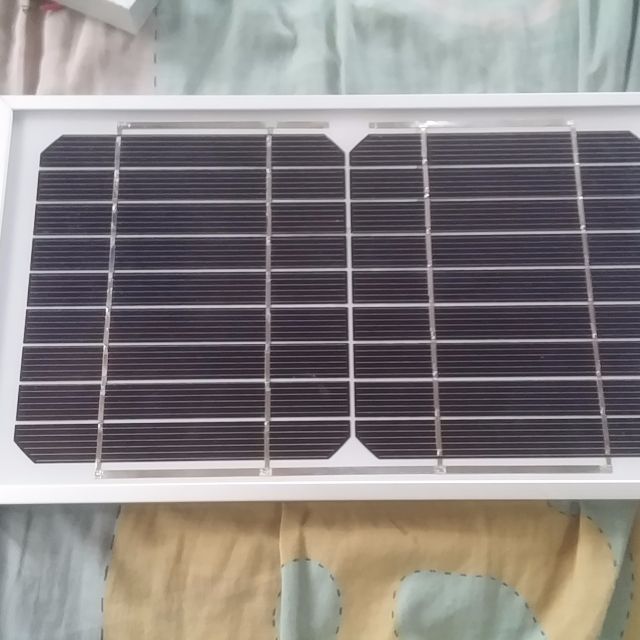 Solar Panel 5 Watts (Category: Lighting) located in Makati City. Submitted by carlosng07 (Listing ID 86709553, Image 2). Description: Solar panel 350 each check pictures for specs Alexan solar panel specs: Peak power: 5 Watts Max Power Voltage (Vmp): 9.25V Max Power Current (Imp): 0.541A Open Circuit Voltage (Voc): 11.05V.