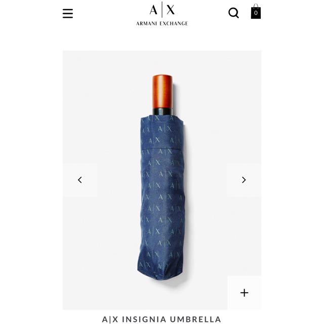Armani sales exchange umbrella