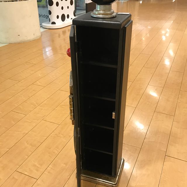 Brand New Black Amercian Vintage Route 66 Gas Pump Cabinet 1