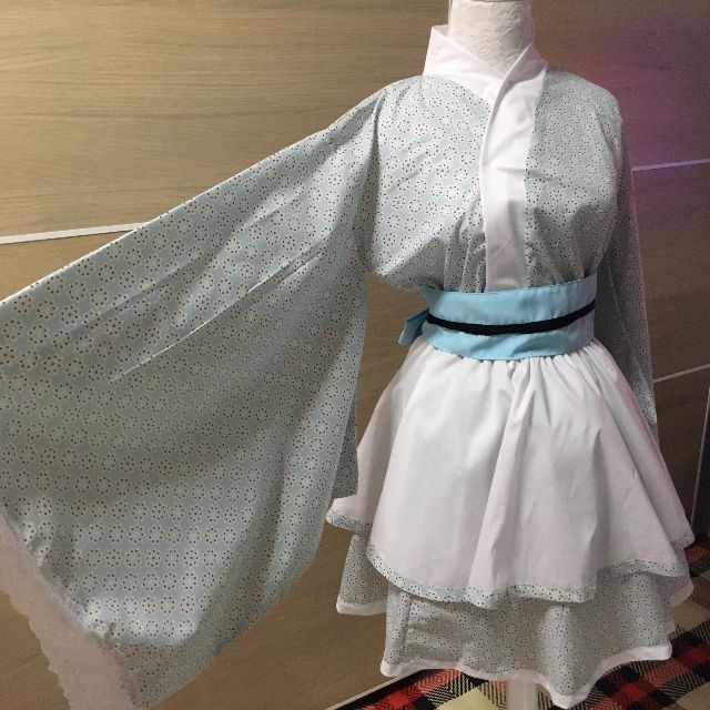 FOR RENT Pastel Blue Lolita Harajuku Snowflake Snowy themed Short