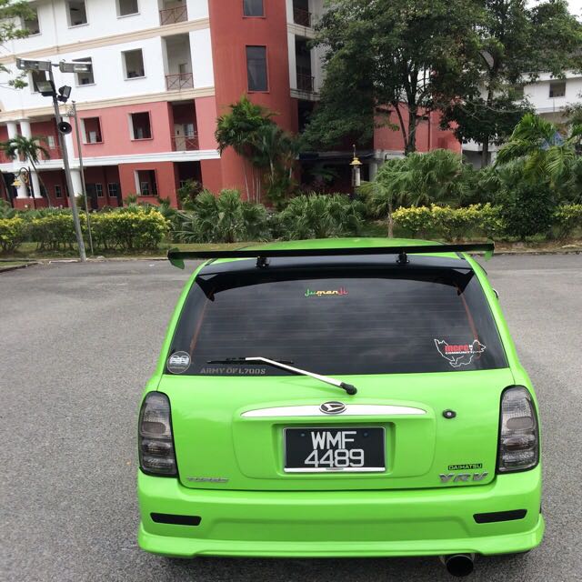 GT Wing For Kei Car Kelisa Kenari Myvi Axia, Aksesori Auto 