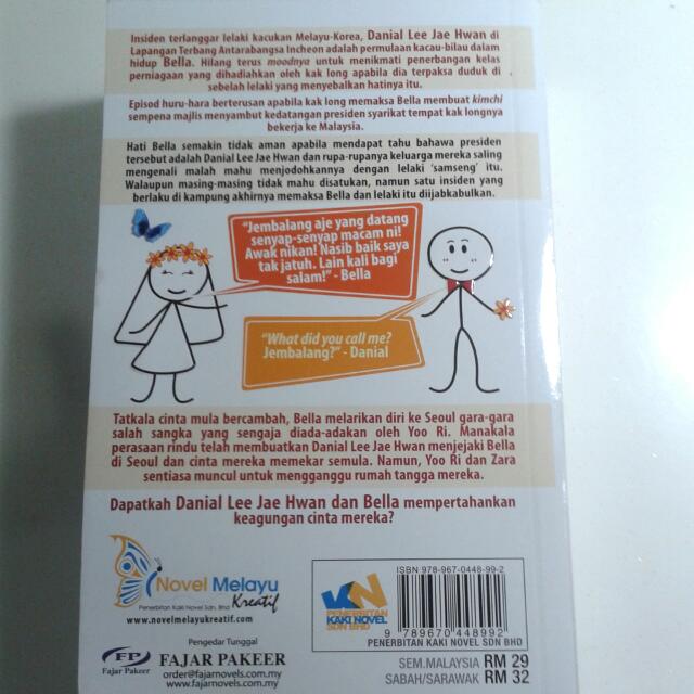 Novel Kimchi Untuk Awak Books Stationery Books On Carousell