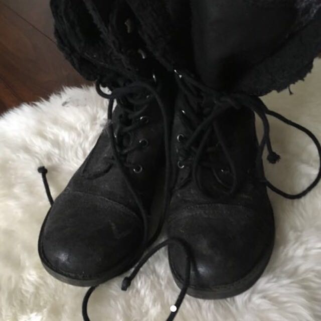 roxy combat boots