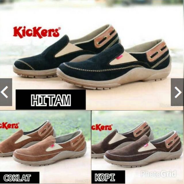 Sepatu Casual Kickers Jablay Slip On Slop Bloes Olshop Fashion Olshop Pria On Carousell