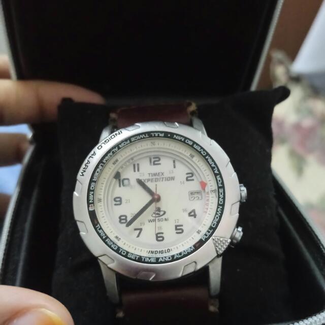 Vintage timex sales expedition indiglo watch