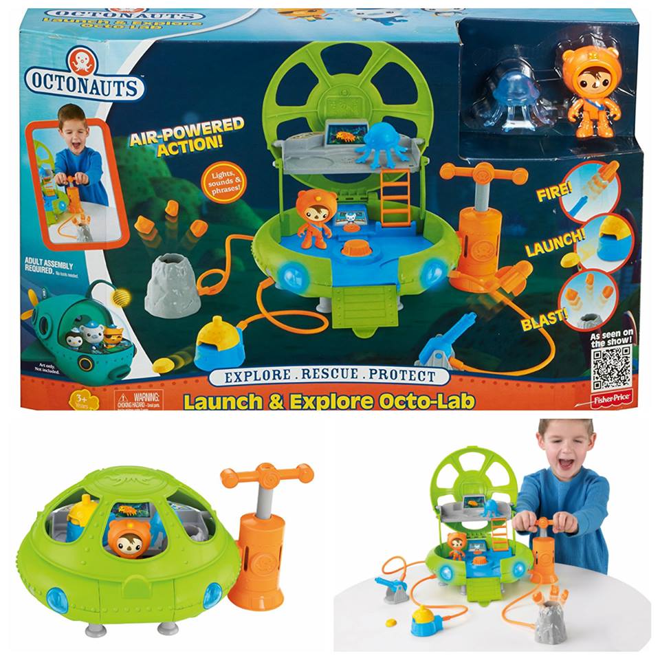 octonauts launch and explore octo lab
