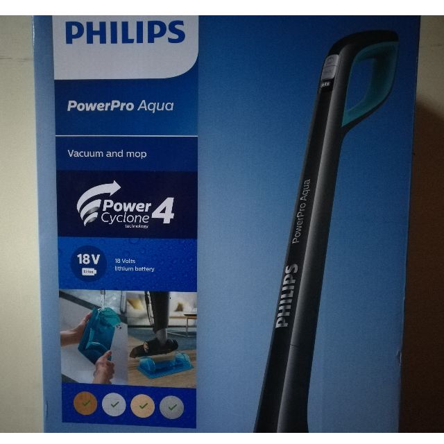 Brand new philip PowerPro Aqua Vacuum & Mop (FC6401), TV & Home