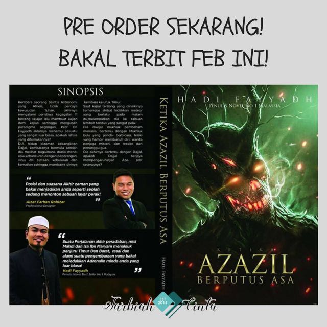 Buku Ketika Azazil Berputus Asa Books Stationery Books On Carousell
