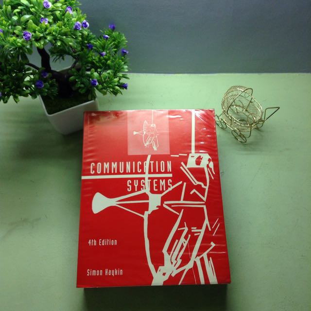 Communication Systems 4th Edition By Haykin (Category: Textbooks) located in Del Monte. Submitted by lilirae21 (Listing ID 86784121, Image 1). Description: .