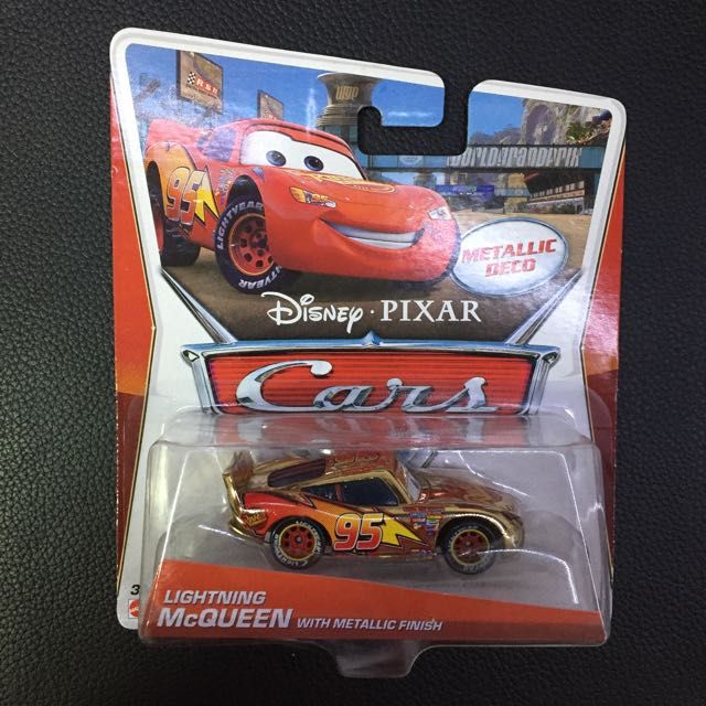 metallic lightning mcqueen