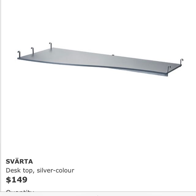 Svarta sales desk top