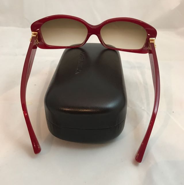 Louis Vuitton Red/Brown Gradient Soupcon Pomme D'amour Z0076W Square  Sunglasses